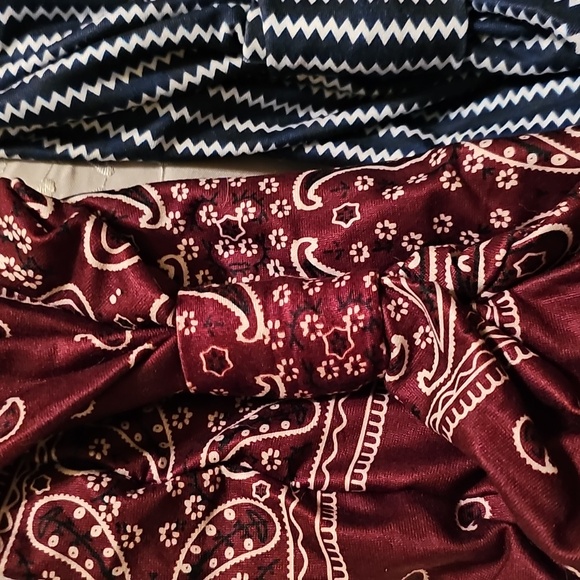 Set of Three Bandana Print Headbands - Picture 2 of 4